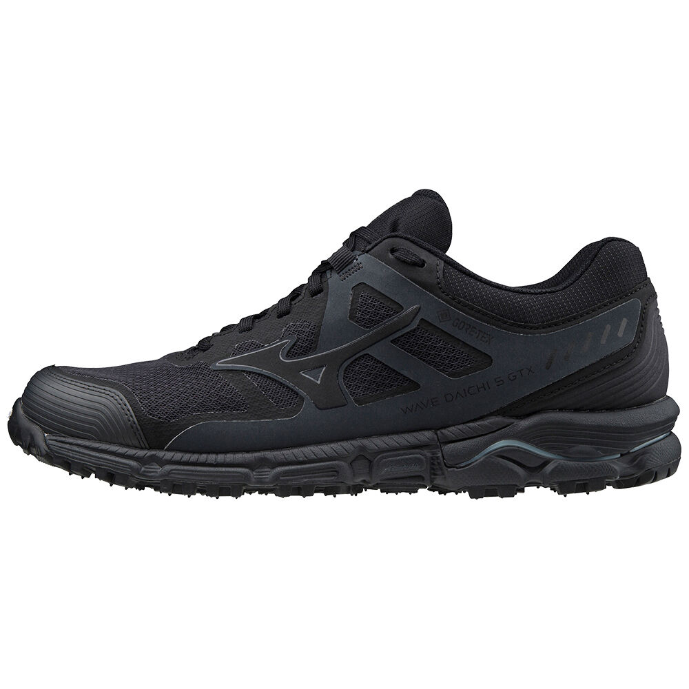 Zapatillas Trail Running Mizuno Wave Daichi 5 GTX Hombre Negras Ofertas UTIB-54709